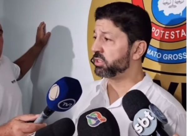 Sérgio Ribeiro delegado Sinop