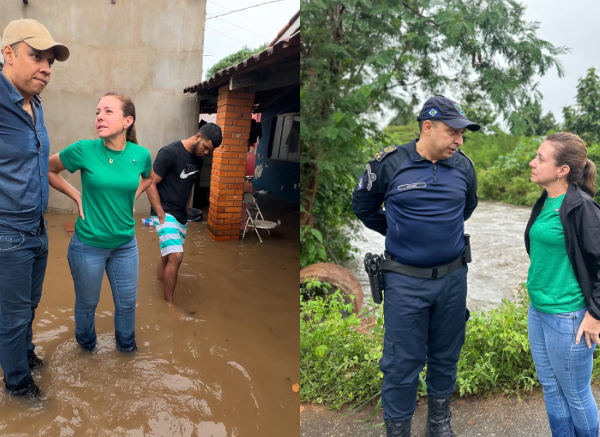 prefeita desabrigados