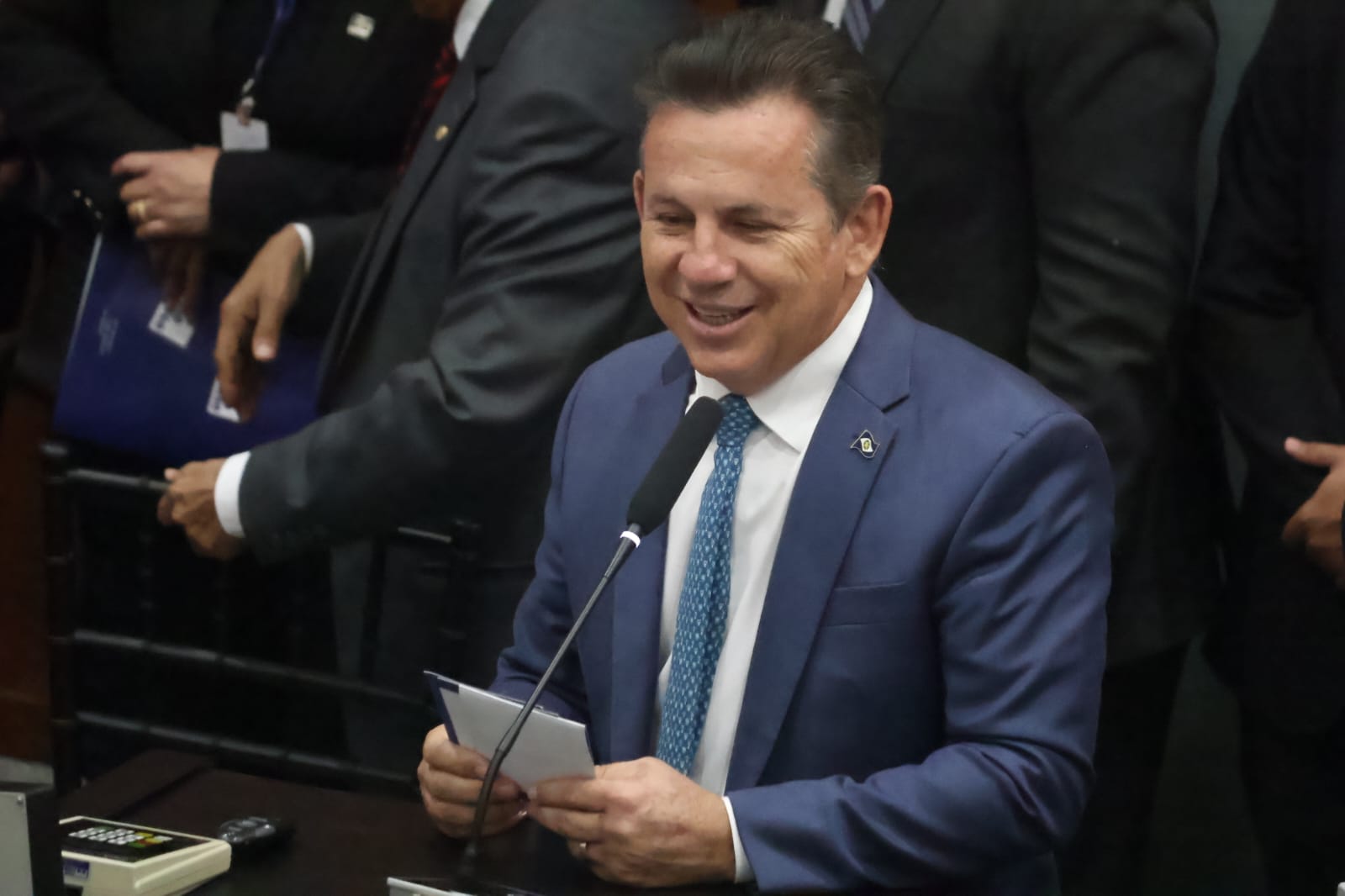 Mauro Mendes discurso posse ALMT