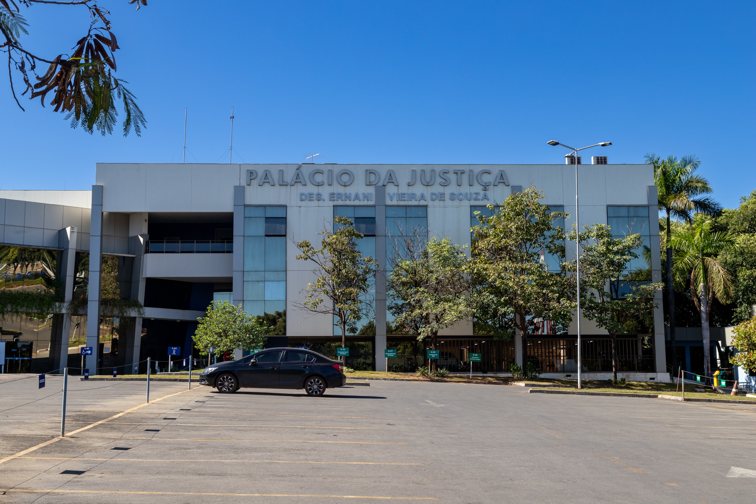 Fachada do Tribunal de Justi�a de Mato Grosso - Fachada TJMT