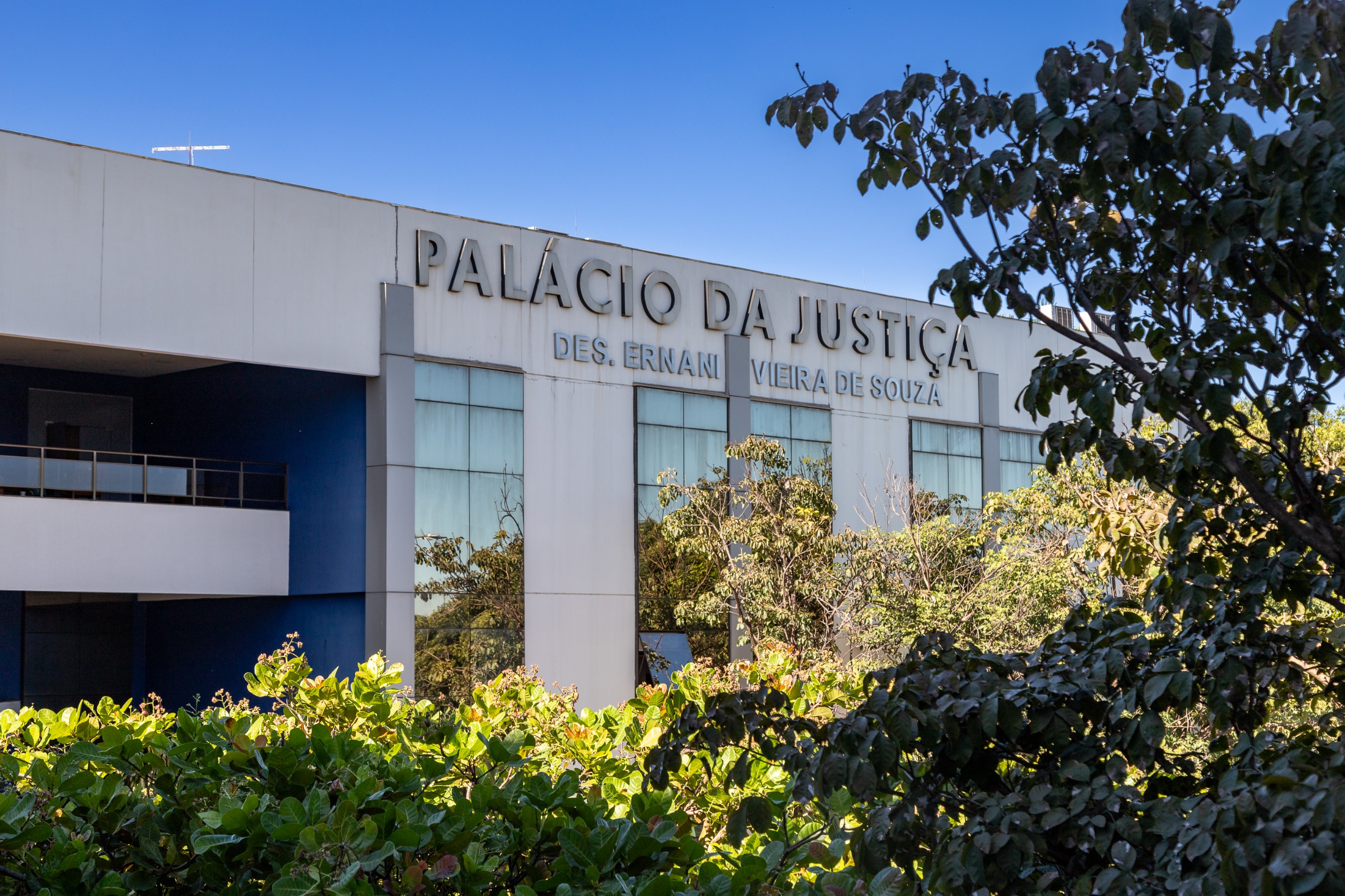 Fachada do Tribunal de Justi�a de Mato Grosso - Fachada TJMT