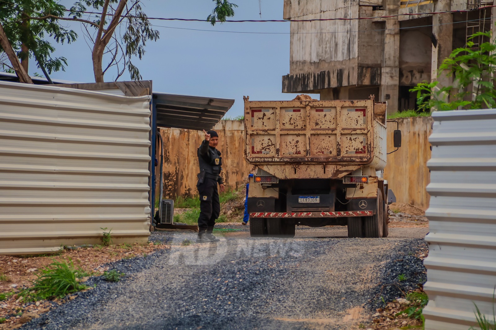 COT do Pari - obra parada estrutura deteriorada