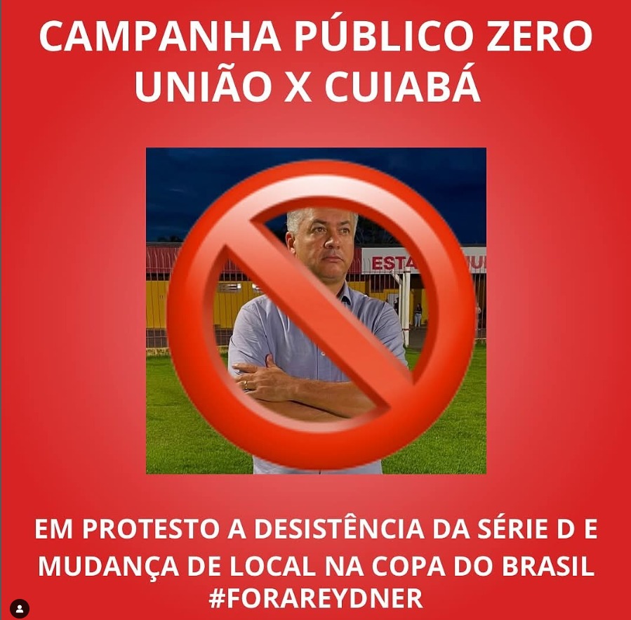 Torcida protesta Uni�o