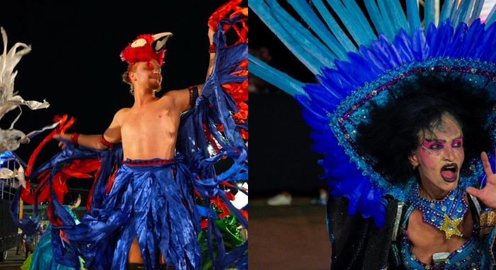 Desfiles escolas e blocos de samba