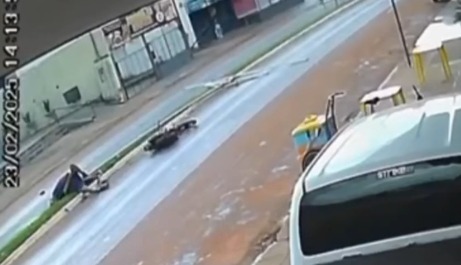 Edi Wilson Cardoso Lopes acidente moto