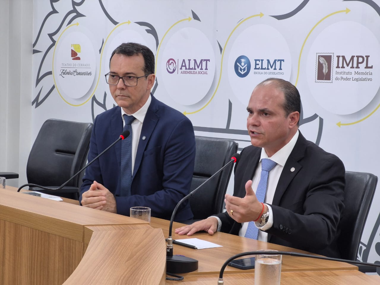 Ludio Cabral e Leonardo Campos