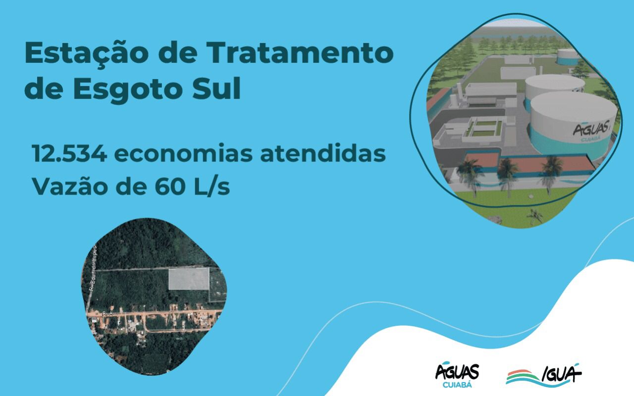 nova esta��o de tratamento de esgoto