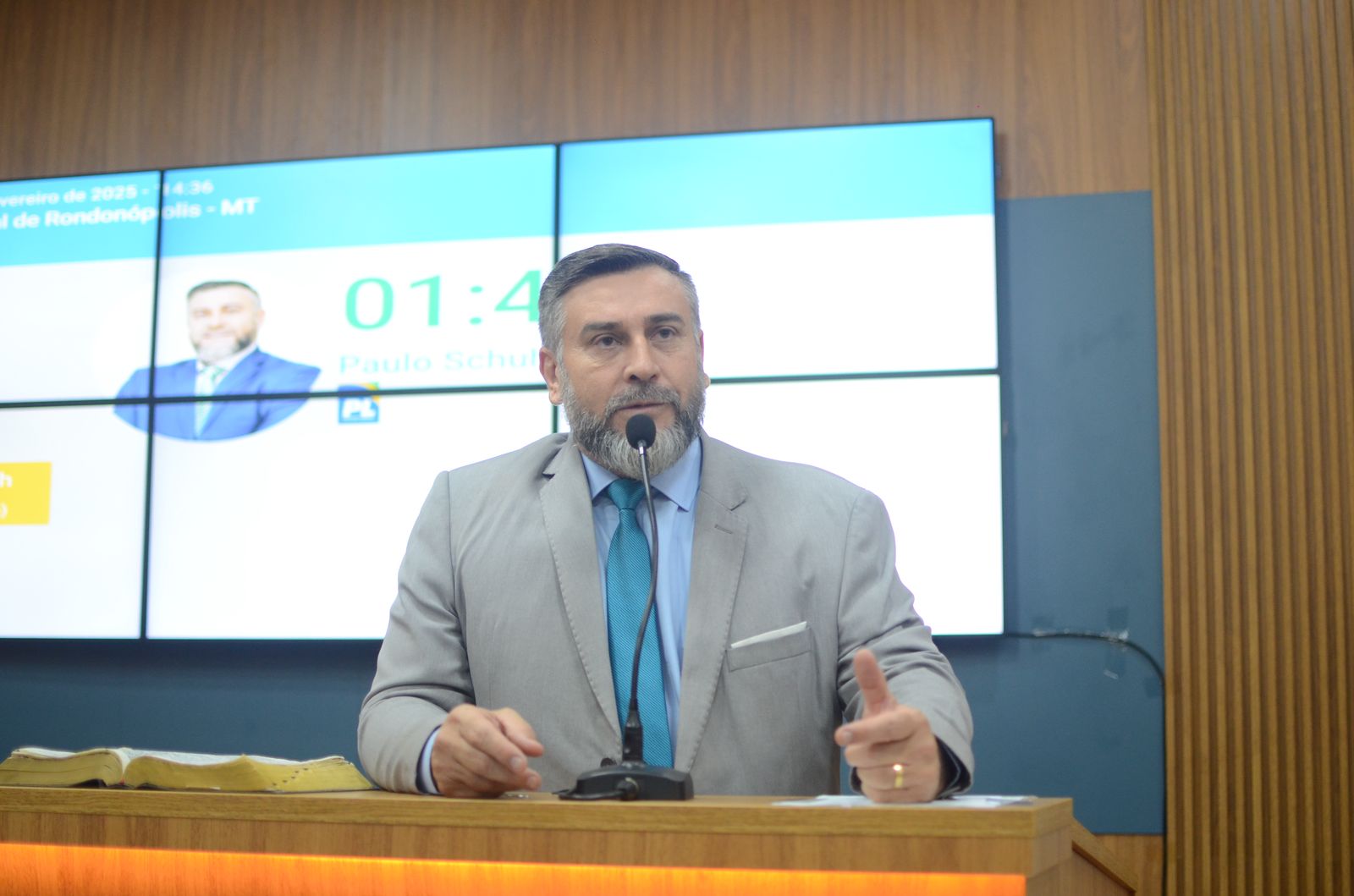 Paulo Schuh presidente camara de rondon&iuml;&iquest;&frac12;polis