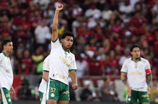 Luighi em Flamengo x Palmeiras