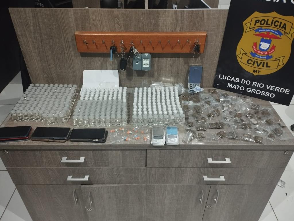 Apreens&atilde;o, drogas, caso Luana Bruineis Gon&ccedil;alves da Silva