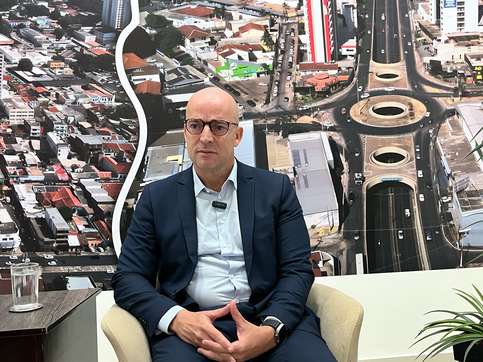 Leonnardo Menna, presidente da �guas Cuiab�