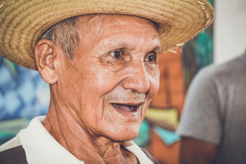 Mestre da viola de cocho Louren&iuml;&iquest;&frac12;o Ferreira