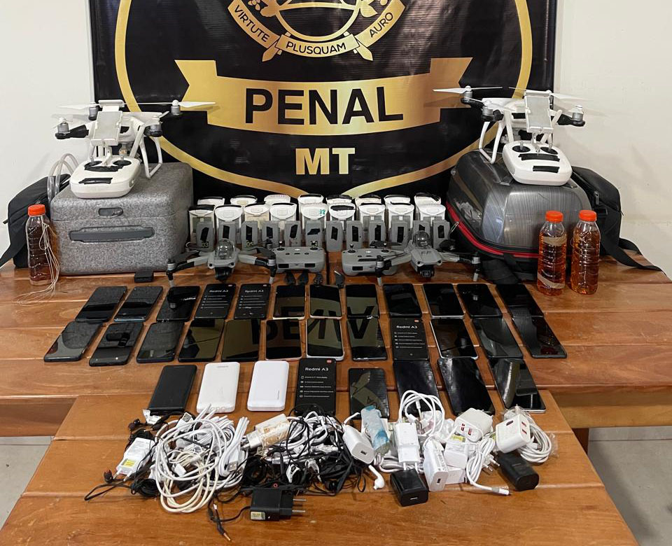 drones celulares Penitenci�ria Major Eldo S� Correia