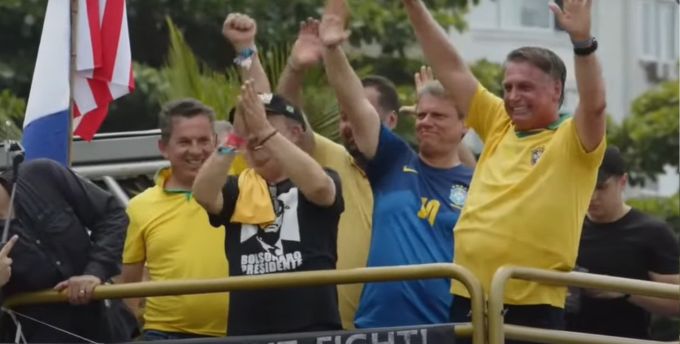 Mauro Mendes e Bolsonaro no Rio 680 px