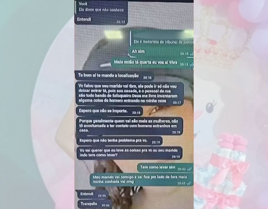 Conversa Nataly e Emelly