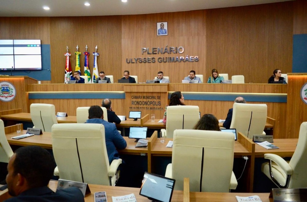 Câmara Rondonópolis plenário