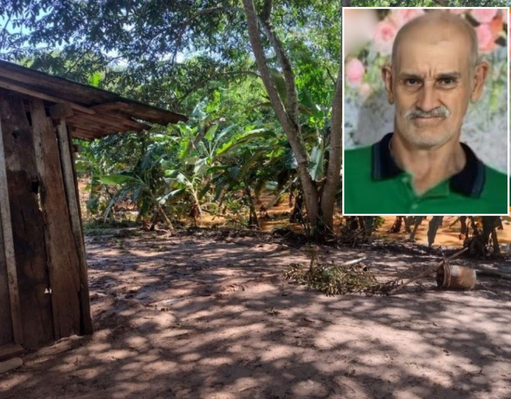 Jo�o Calixto da Mata, 72 anos, morreu ap�s sua casa ser atingida por enxurradas