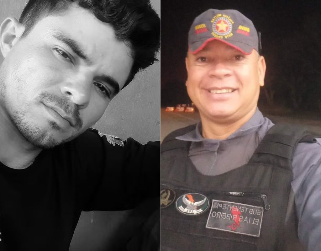 Diretor da escola militar tenente Elias Ribeiro Silva e jovem morto Claudemir S&iuml;&iquest;&frac12;