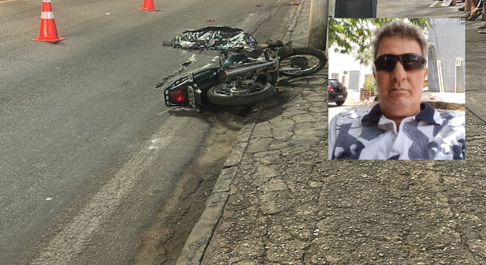 motociclista H�lio Lopes da Costa