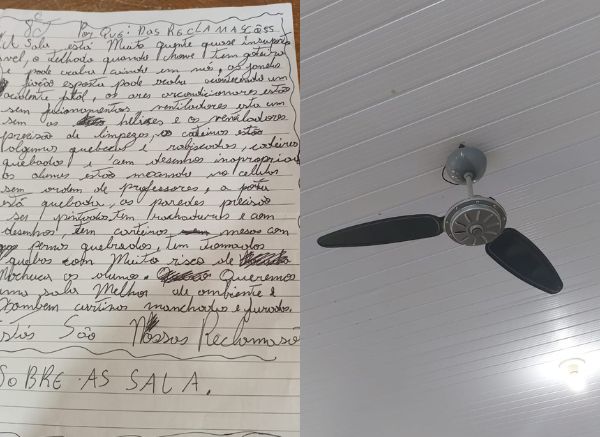 CARTA CRIAN�AS EMEB DARCY RIBEIRO