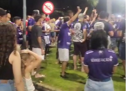 Torcida do Primavera.