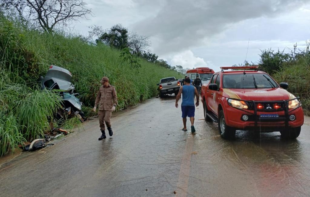 Acidente, MT-344, campo verde, dois mortos