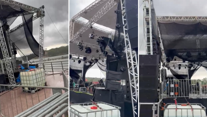 show, parque das �guas, adiado, temporal, cuiab�