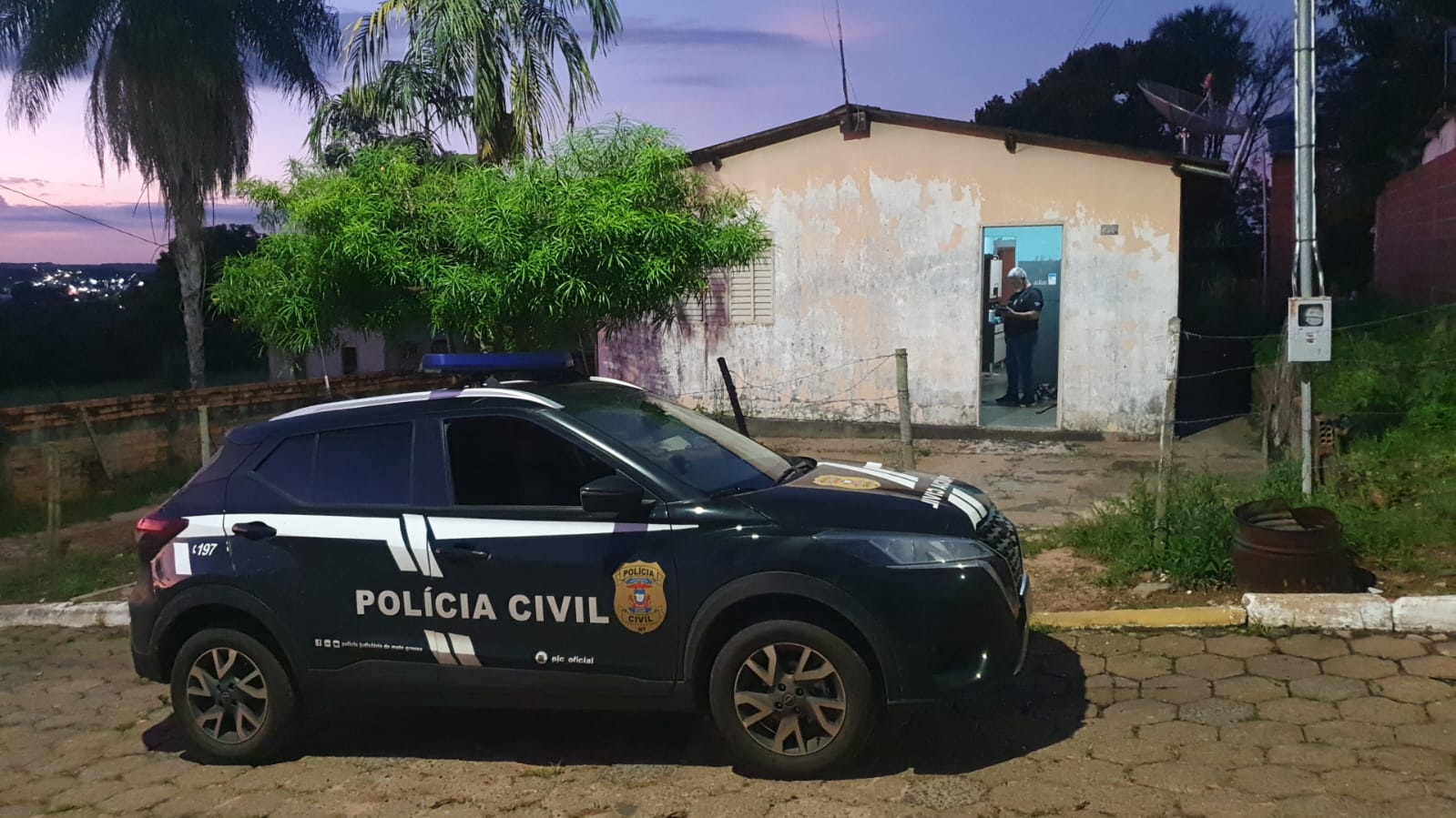 Alto Araguaia (a km de Cuiab�), durante a Opera��o Choque de Ordem III.