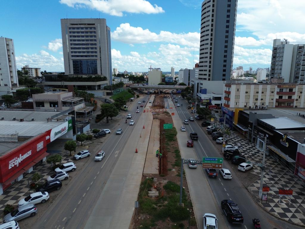Obra do BRT em Cuiab&iuml;&iquest;&frac12;