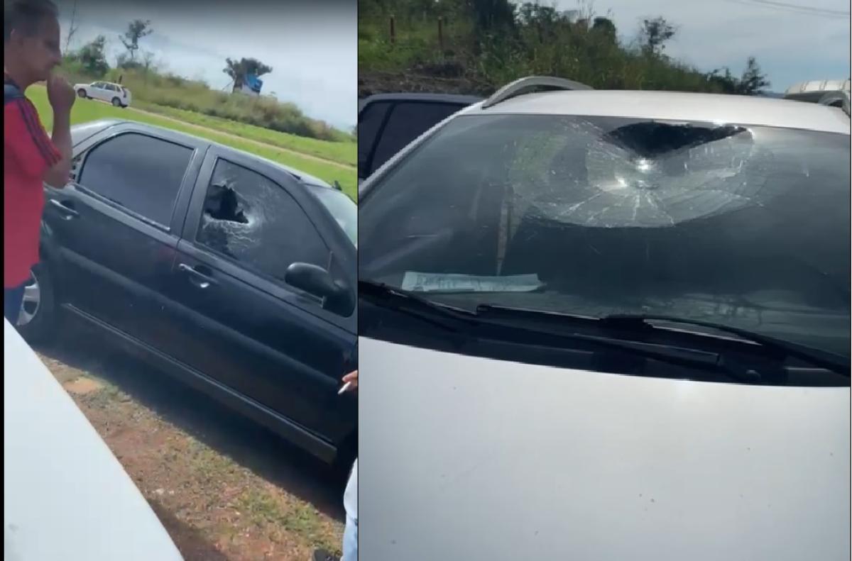 carros destruidos mt 344