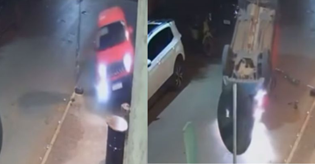 Carro capota em Chapada dos Guimar&iuml;&iquest;&frac12;es