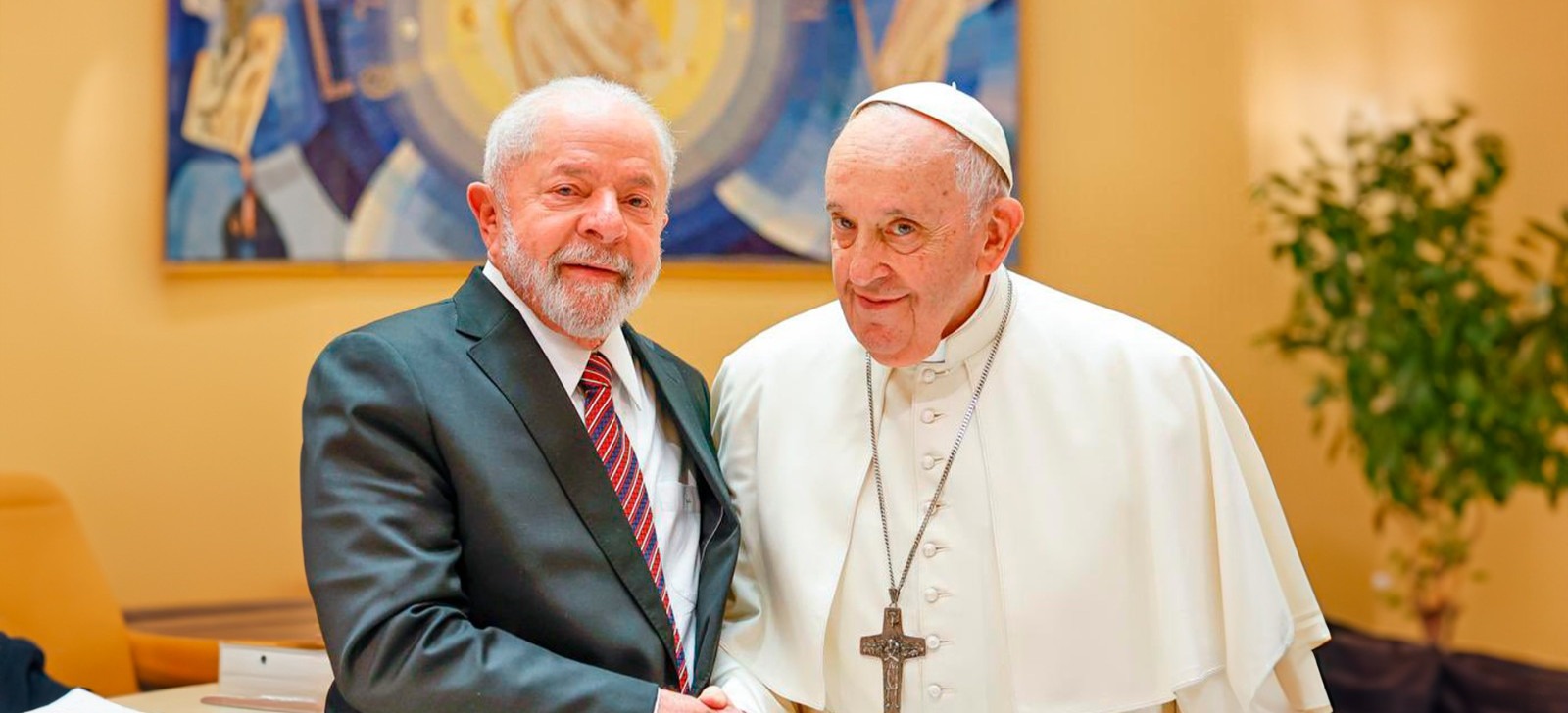 Lula e o papa Francisco