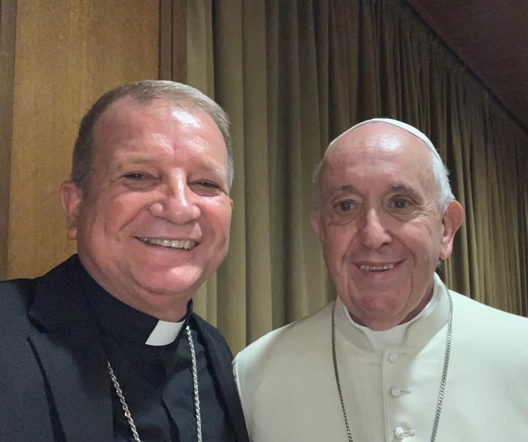 Dom M�rio e Papa Francisco