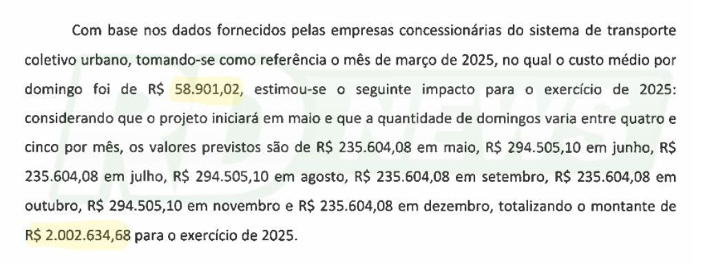 gastos onibus cuiaba