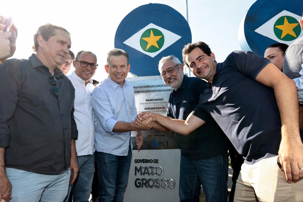Ponte do Parque Atalaia - governador Mauro Mendes inaugura&iuml;&iquest;&frac12;&iuml;&iquest;&frac12;o