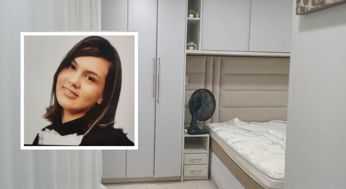 Quarto na casa da jovem Heloysa Maria, de 16 anos, assassinada