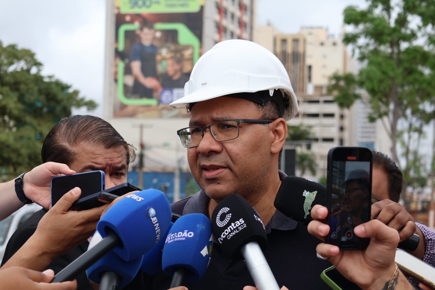 Vitoria Obras do BRT na Av do CPA   Isaac Nascimento Filho