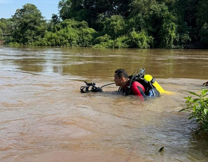 corpo afogado em garimpo Peixoto de Azevedo