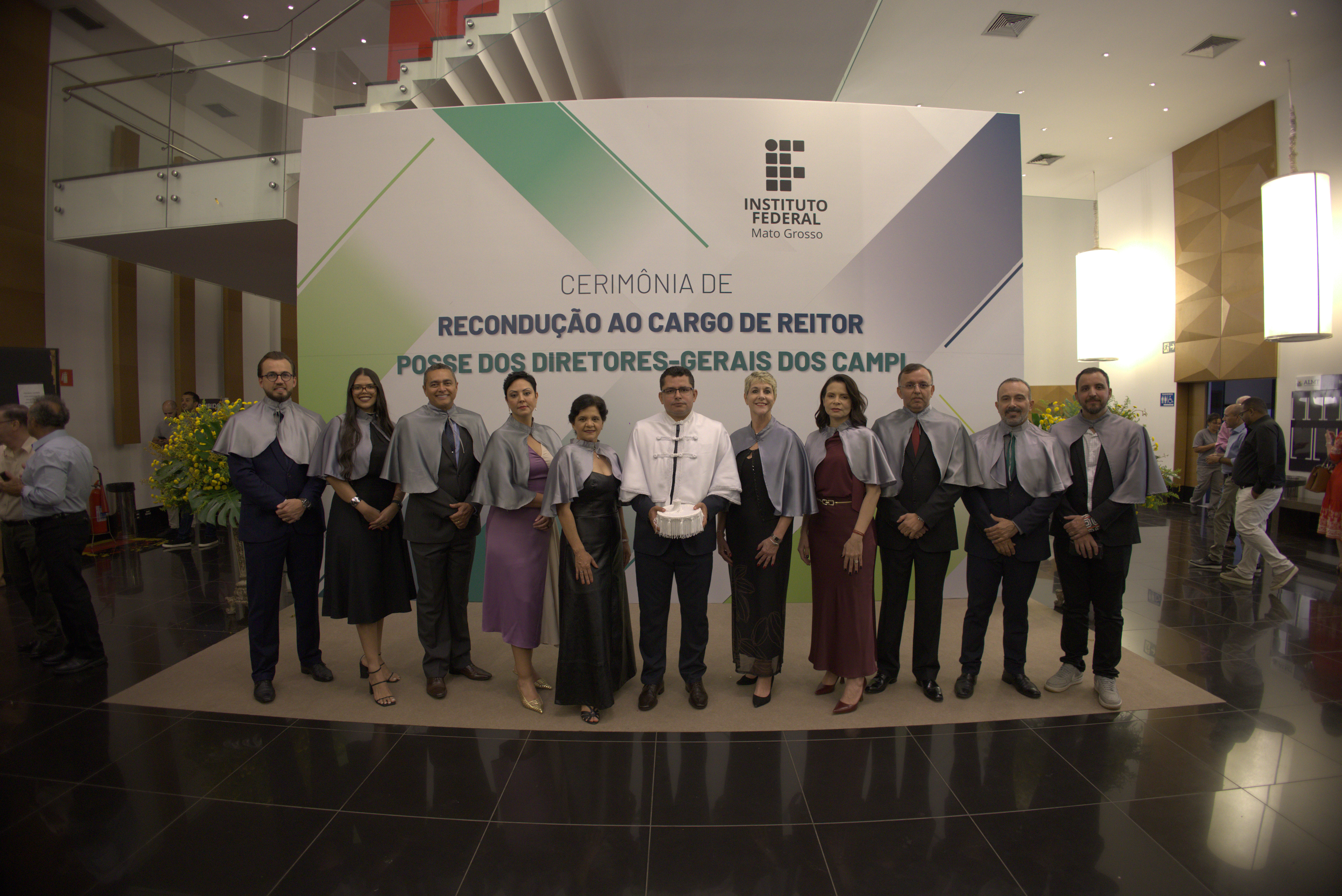 Julio C&iuml;&iquest;&frac12;sar dos Santos - reitor do IFMT, Pro-reitores e dirigentes