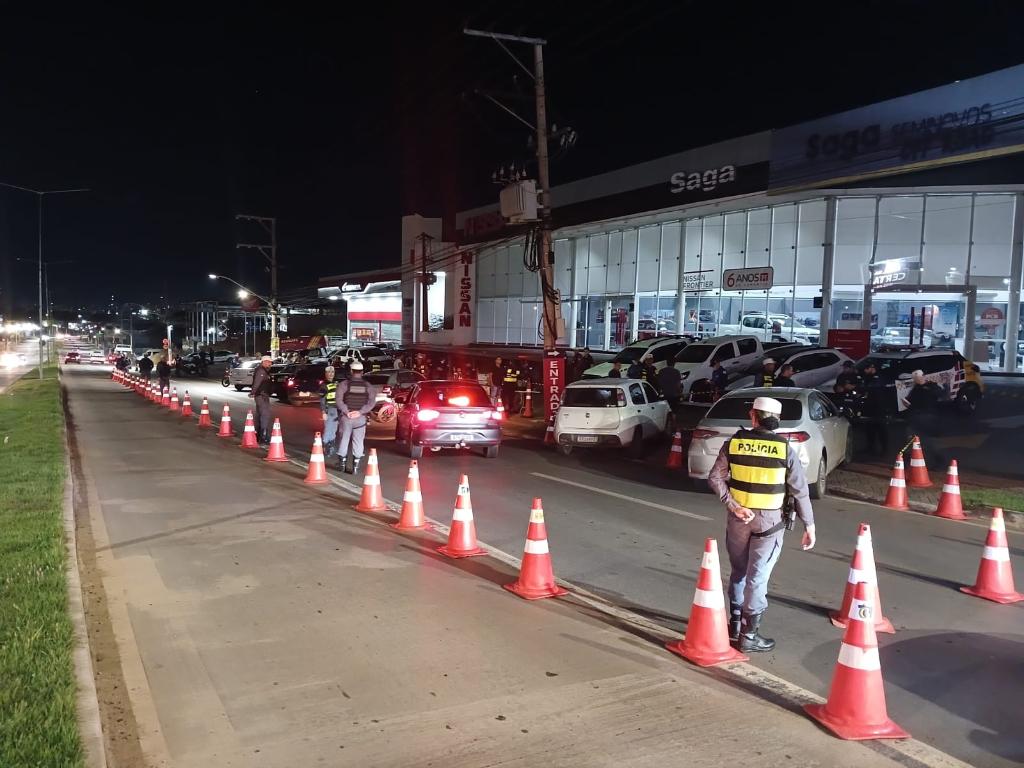 Operação Lei Seca na Avenida da FEB