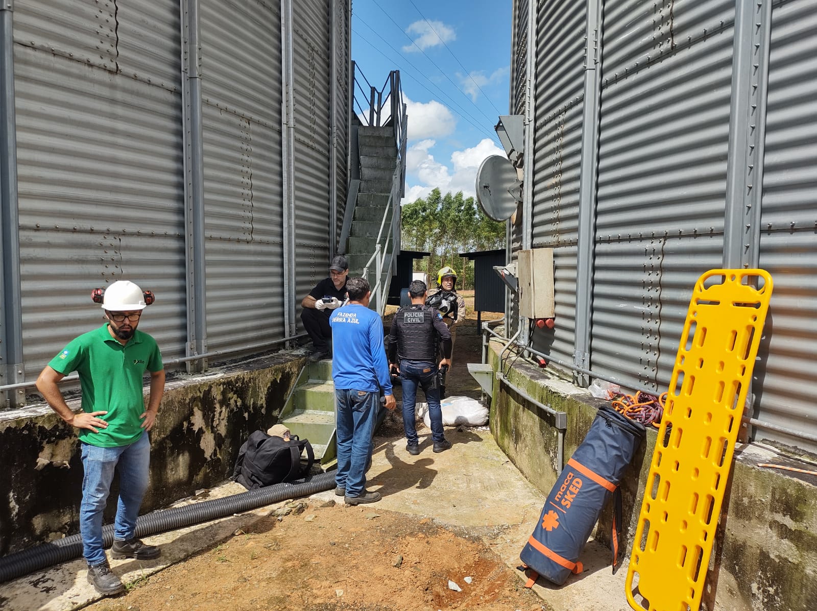 Lucas Kauan Palhari dos Santos, morte, silo, Nova Cana� do Norte
