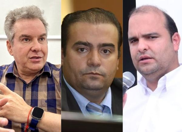 Da esquerda para direita, Juliano Jorge Boraczynsk, Wagner Ramos e Francisco Holanildo Silva&iuml;&iquest;&frac12;Lima