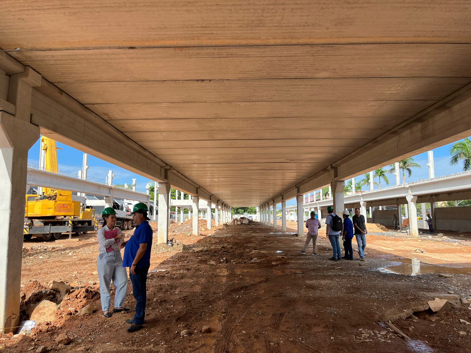 Obra do Shopping Popular -