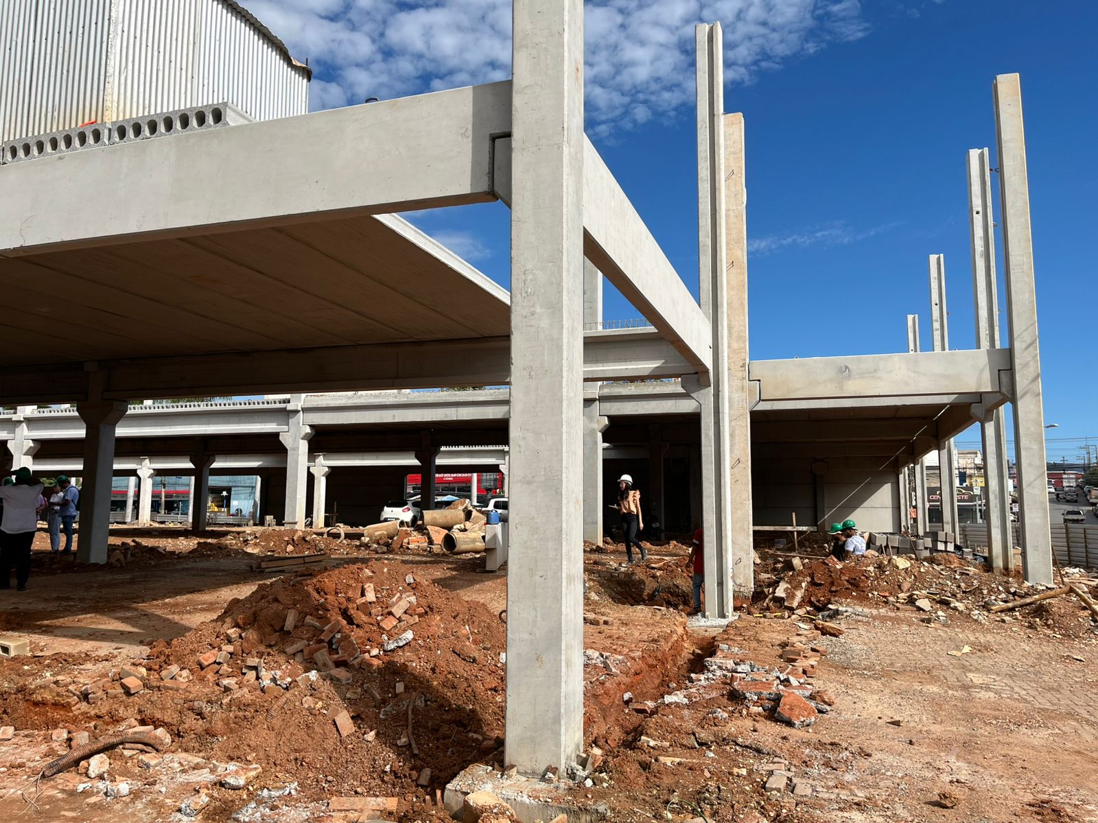 Obra do Shopping Popular