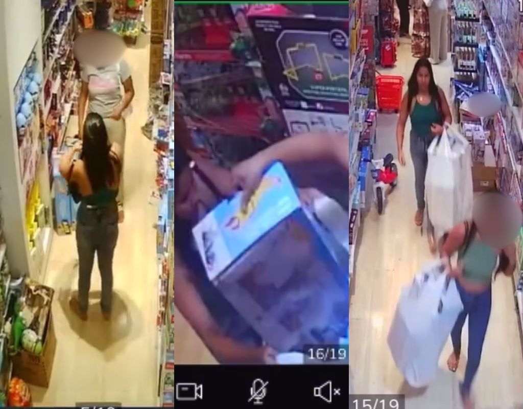 Furto de brinquedos em loja de Cuiabá