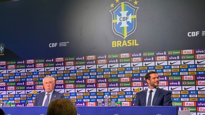 Carlo Ancelotti novo t�cnico da Sele��o Brasileira