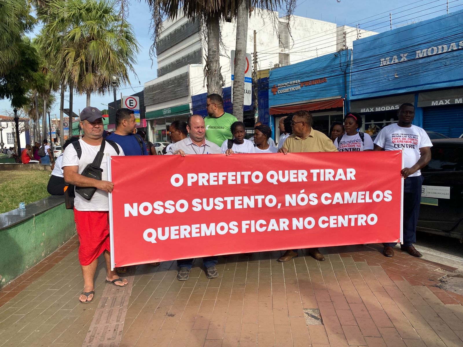 ambulantes protesto