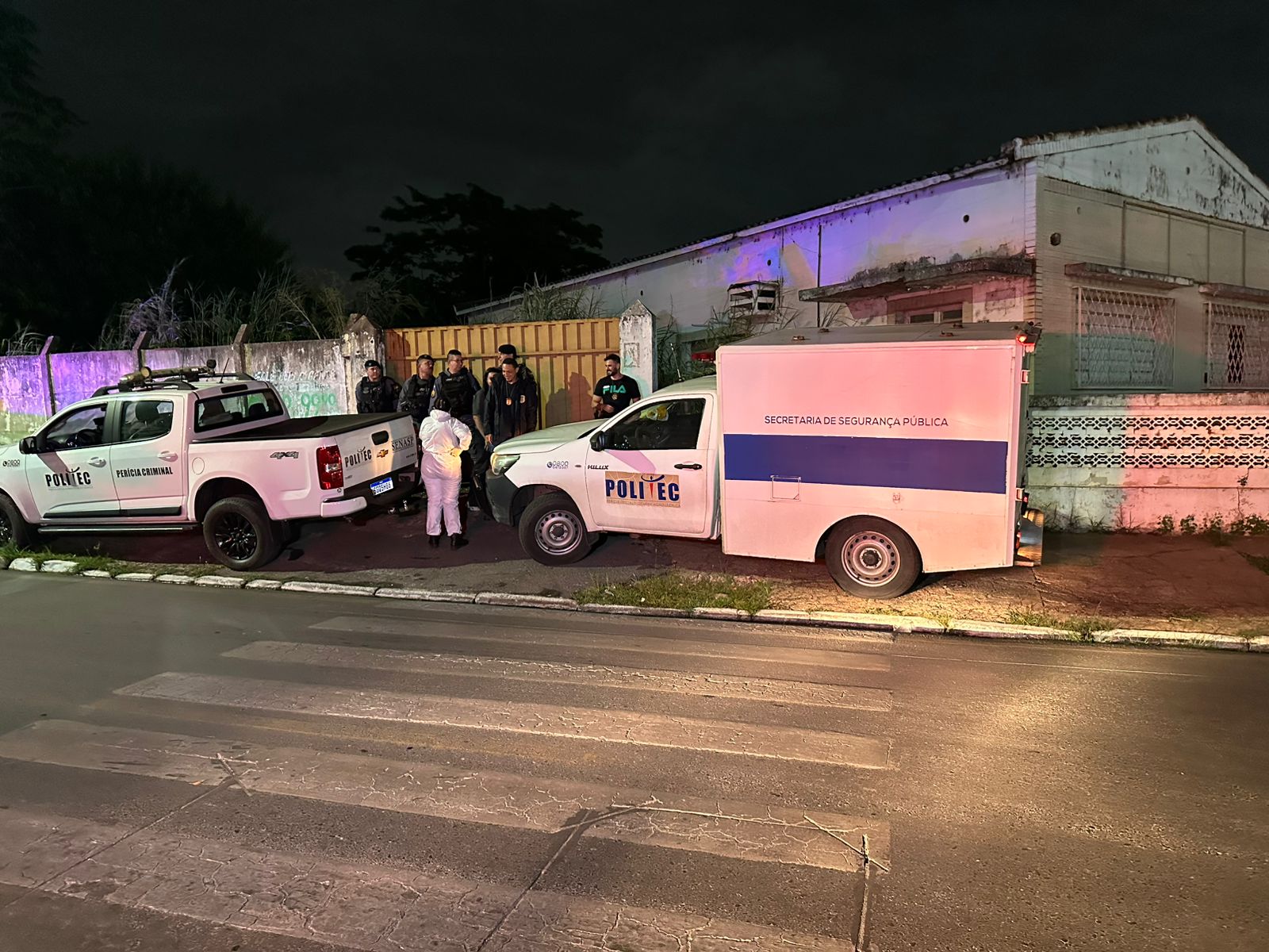 corpo encontrado antiga delegacia