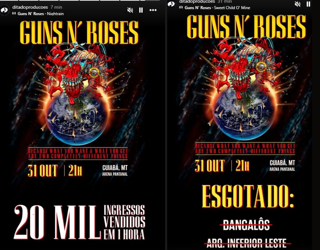 guns esgotado
