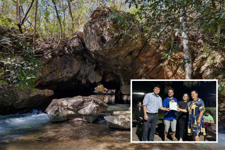 Turismo de caverna em Nobres